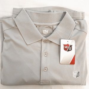 wilson staff performance polo